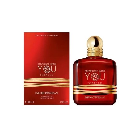 Парфюмированная вода мужская Giorgio Armani Emporio Armani Stronger with You Tobacco, 100 мл